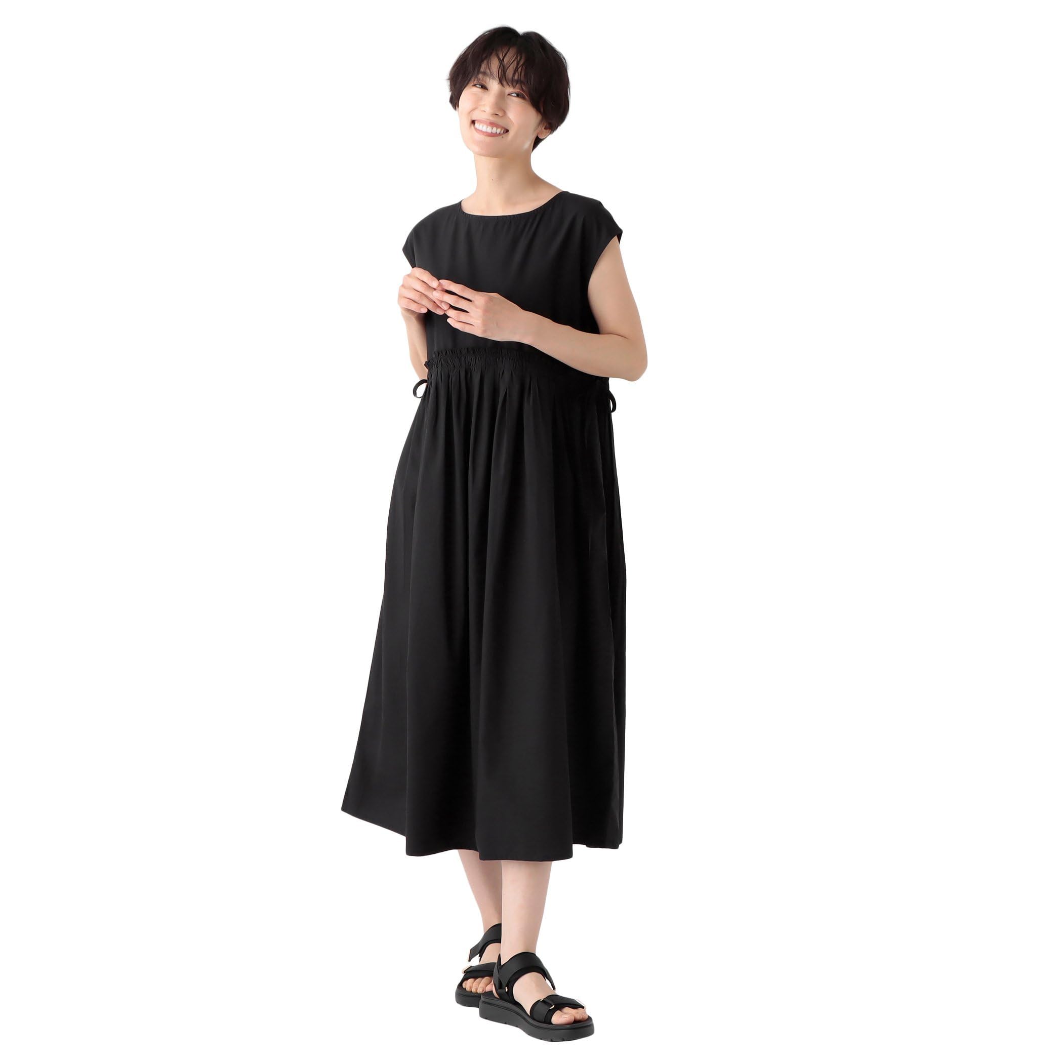 Afternoon Tea Living Dress/Tunic JM07 Indian Cotton French Sleeve Dress, Size M, Black
Afternoon Tea Living Dress/Tunic JM07 Indian Cotton French Sleeve Dress, Size M, Black