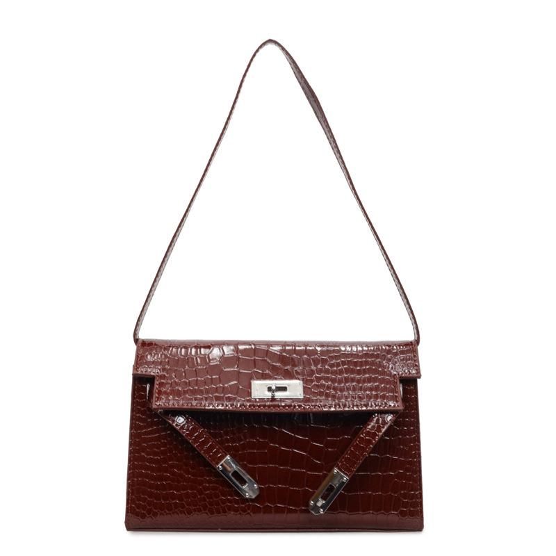 Crocodile pattern portable baguette bag women s 2026 spring new light luxury shoulder messenger bag 25*8*16
Crocodile pattern portable baguette bag women s 2026 spring new light luxury shoulder messenger bag 25*8*16
