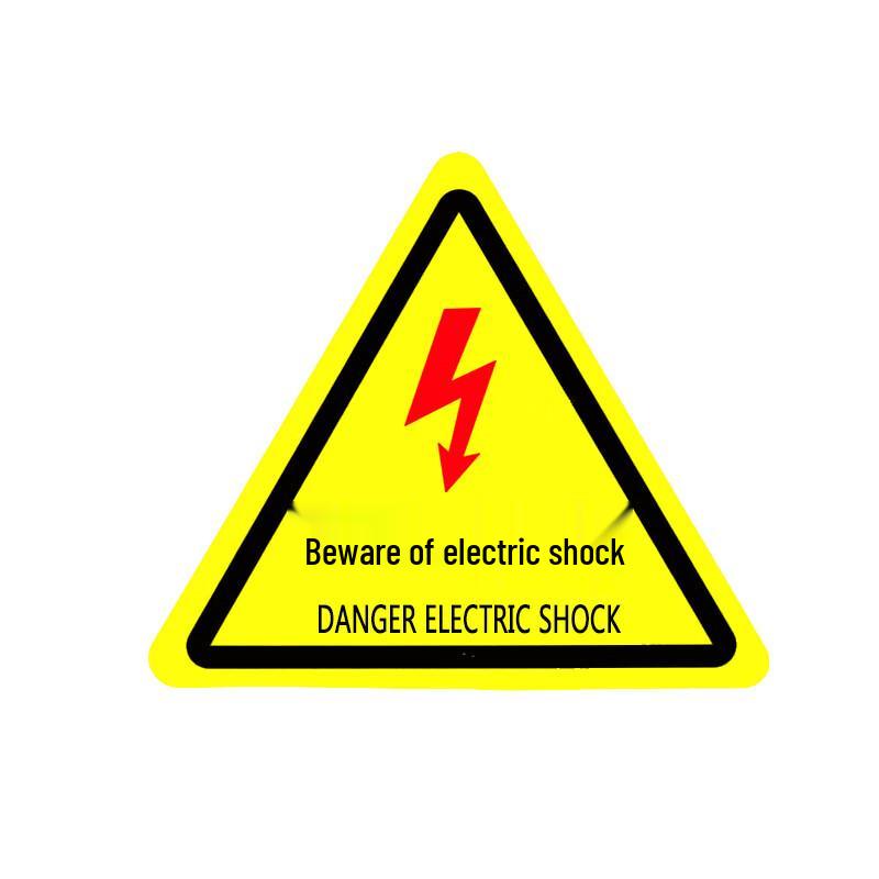 WEZHO Triangular Caution Electric Shock Safety Sign (8cm, 20-Pack)
WEZHO Triangular Caution Electric Shock Safety Sign (8cm, 20-Pack)