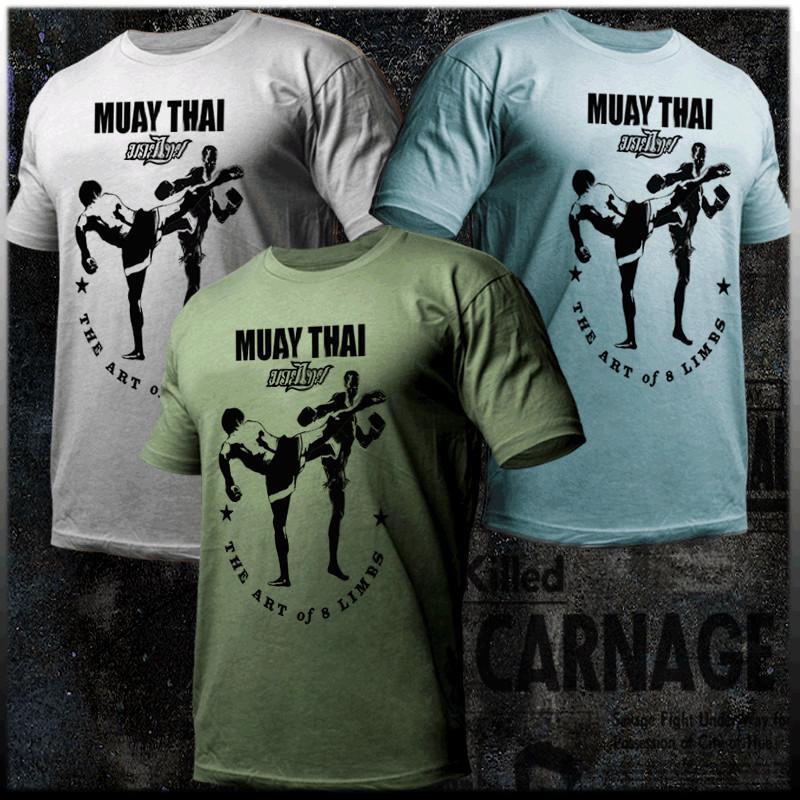 Muay Thai T-shirt Thai boxing Sak Yant Tattoo Thai Boxer Thailand eight limbs 4XL
Muay Thai T-shirt Thai boxing Sak Yant Tattoo Thai Boxer Thailand eight limbs 4XL
