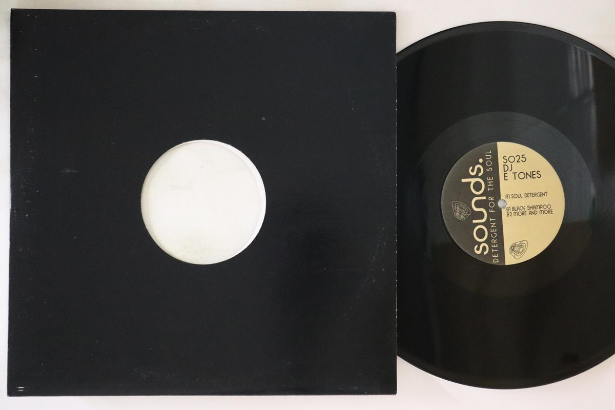 12inch Record DJ E TONES Detergent For The Soul SO25 SOUNDS 1998 US Dance Electronica Used
12inch Record DJ E TONES Detergent For The Soul SO25 SOUNDS 1998 US Dance Electronica Used