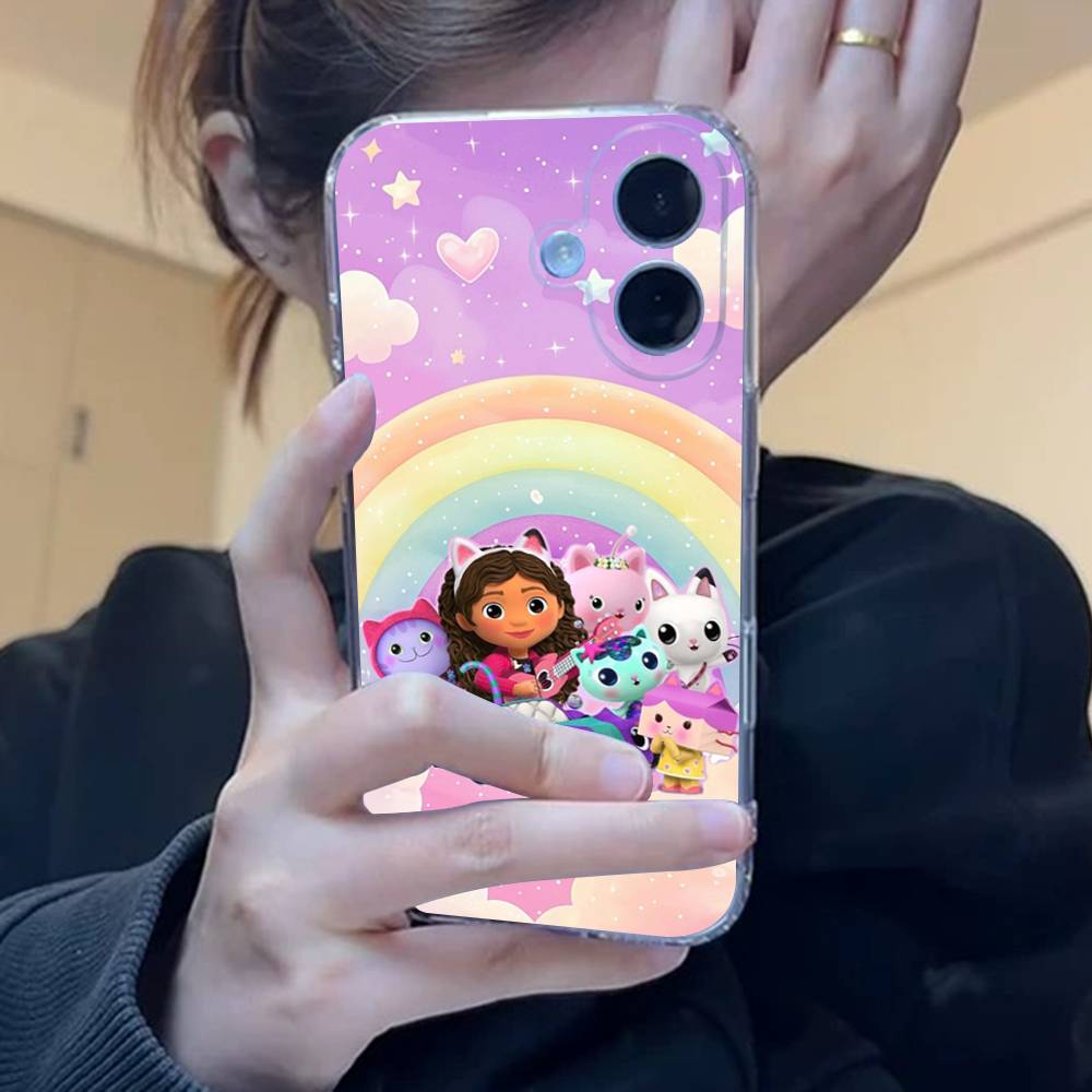 Cute G-Gabbys D-Dollhouse Clear Silicone Soft Phone Case For iPhone 11 12 13 14 15 16 Mini 17 Pro Max TPU Phone Case iPhone 17
Cute G-Gabbys D-Dollhouse Clear Silicone Soft Phone Case For iPhone 11 12 13 14 15 16 Mini 17 Pro Max TPU Phone Case iPhone 17