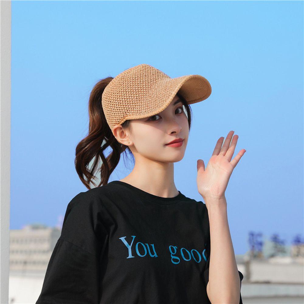 Fashion Summer Cotton Sunshade Sport Baseball Hat Women Foldable Hat Korean Style Cap Empty Top Cap
Fashion Summer Cotton Sunshade Sport Baseball Hat Women Foldable Hat Korean Style Cap Empty Top Cap