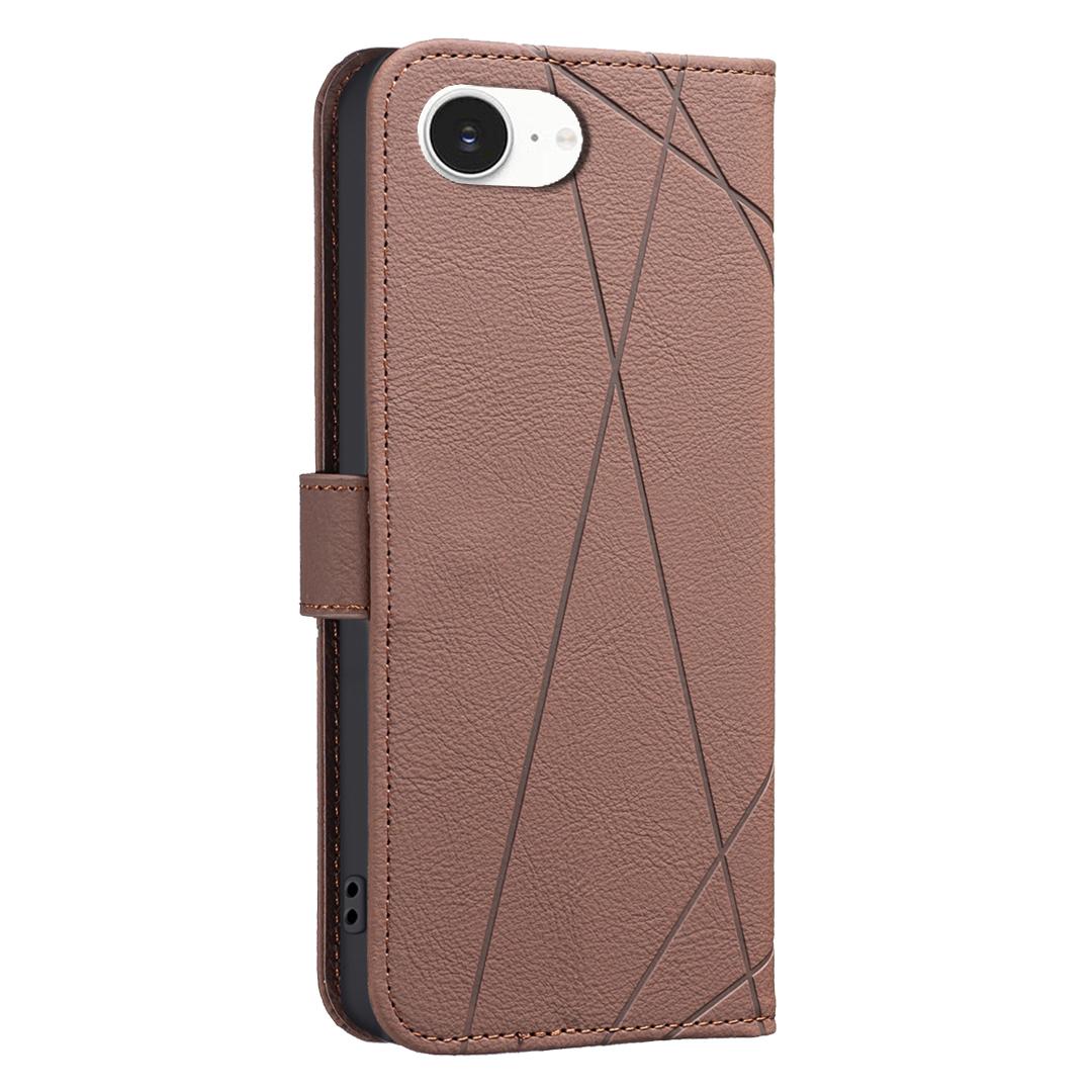 For iPhone 16e Case BINFEN COLOR BF35 Geometry Imprinted Leather Phone Cover RFID Blocking Wallet Stand Blue
For iPhone 16e Case BINFEN COLOR BF35 Geometry Imprinted Leather Phone Cover RFID Blocking Wallet Stand Blue