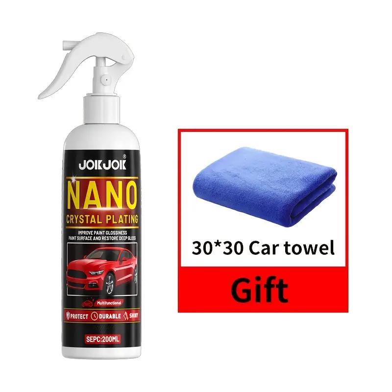 Спрей для нанопокрытия автомобиля 3-в-1 - Керамическая защита, полировка краски и восстановление пластика - Продвинутый гидрофобный крио
Спрей для нанопокрытия автомобиля 3-в-1 - Керамическая защита, полировка краски и восстановление пластика - Продвинутый гидрофобный крио
