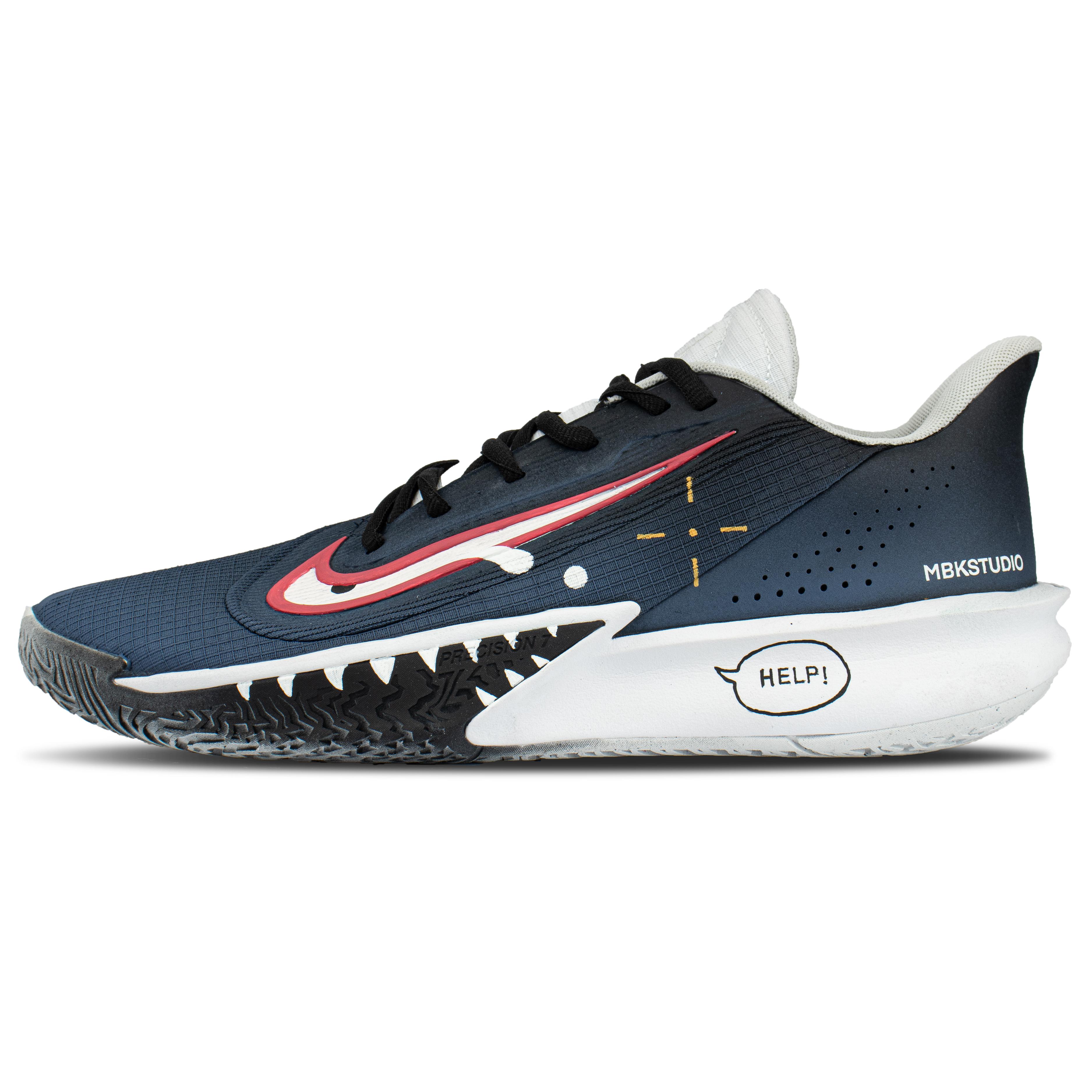 Nike Precision 7 Abrasion Resistant Abrasion Resistant Low top Basketball Shoes Men s Dark Blue FN4322-100(Team1117H! ) 44
Nike Precision 7 Abrasion Resistant Abrasion Resistant Low top Basketball Shoes Men s Dark Blue FN4322-100(Team1117H! ) 44