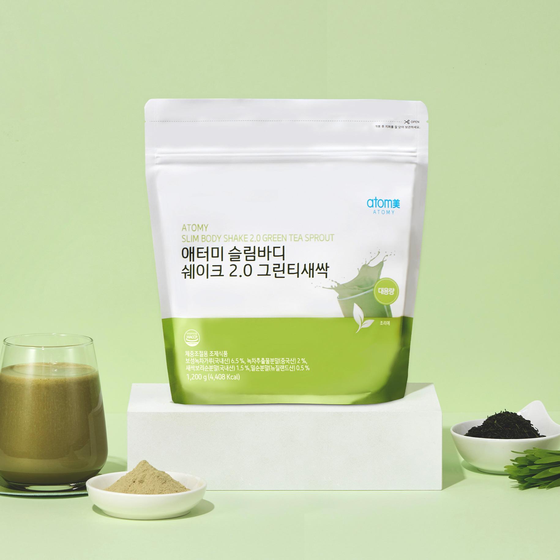 Atomy Slim Body Shake 2.0 Зеленый чай Ростки (Большая емкость) (1200 г, оптовая упаковка)
Atomy Slim Body Shake 2.0 Зеленый чай Ростки (Большая емкость) (1200 г, оптовая упаковка)