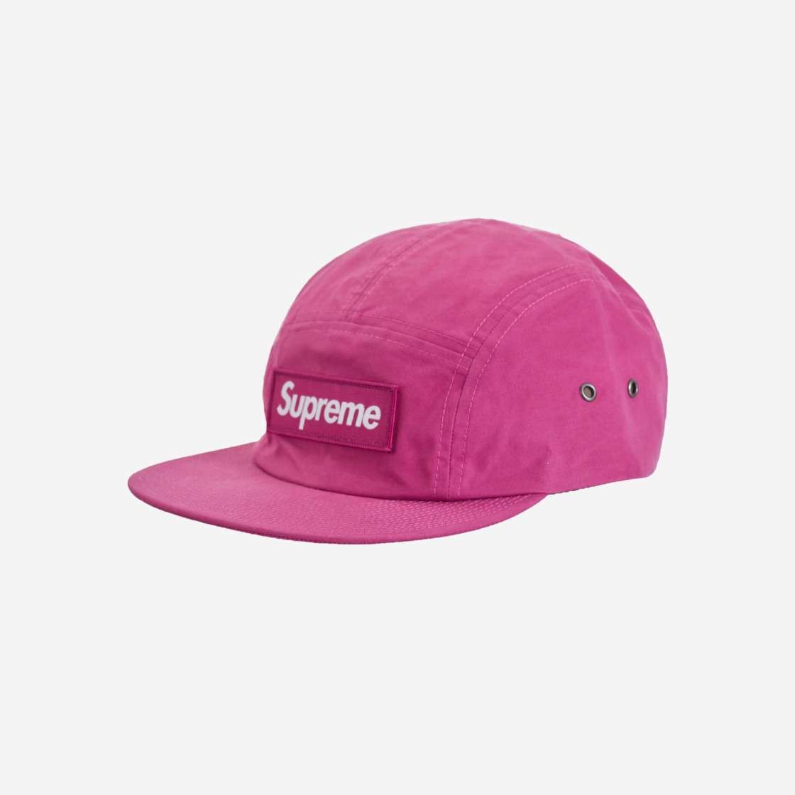 Кепка Supreme из вощеного хлопка пурпурного цвета 23FW
Кепка Supreme из вощеного хлопка пурпурного цвета 23FW