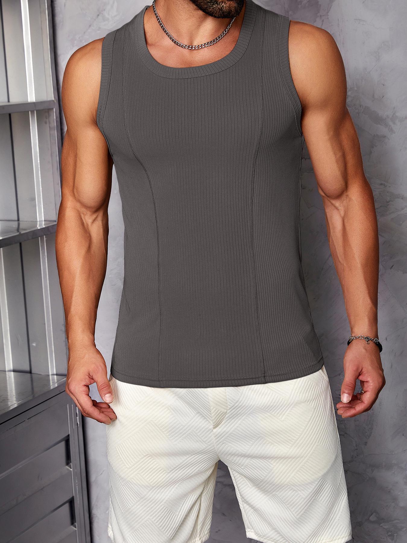 Мужская быстросохнущая летняя майка без рукавов для фитнеса с гребенчатой текстурой 3XL
Мужская быстросохнущая летняя майка без рукавов для фитнеса с гребенчатой текстурой 3XL