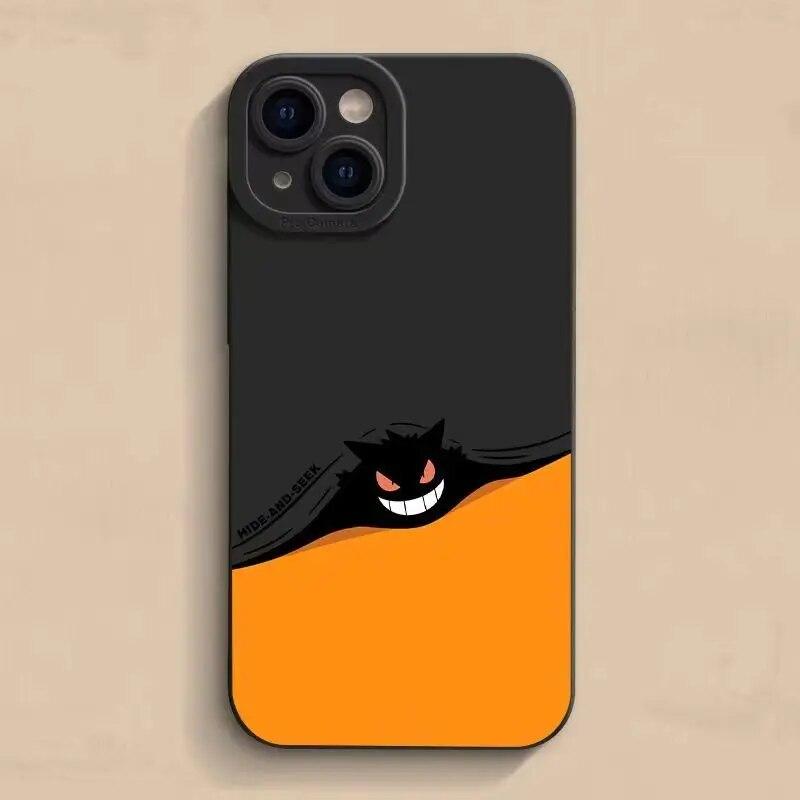 Чехол для iPhone 14, силиконовый чехол с мультяшным маленьким черным узором 13 12 11 Pro Max X XR XS MAX/7 8 14 Plus, противоударный мягкий чехол
Чехол для iPhone 14, силиконовый чехол с мультяшным маленьким черным узором 13 12 11 Pro Max X XR XS MAX/7 8 14 Plus, противоударный мягкий чехол