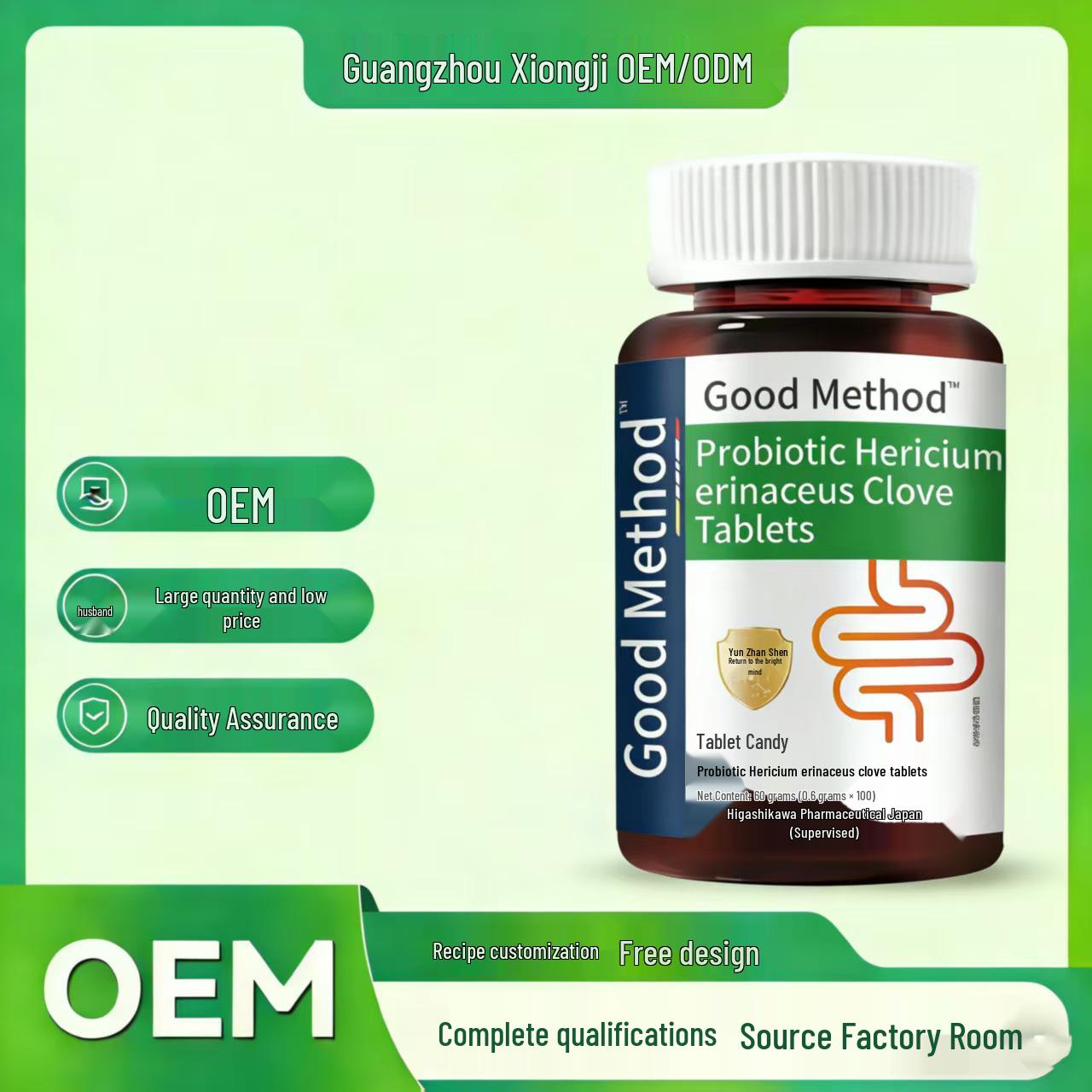 Probiotic Lion s Mane Clove Tablets
Probiotic Lion s Mane Clove Tablets