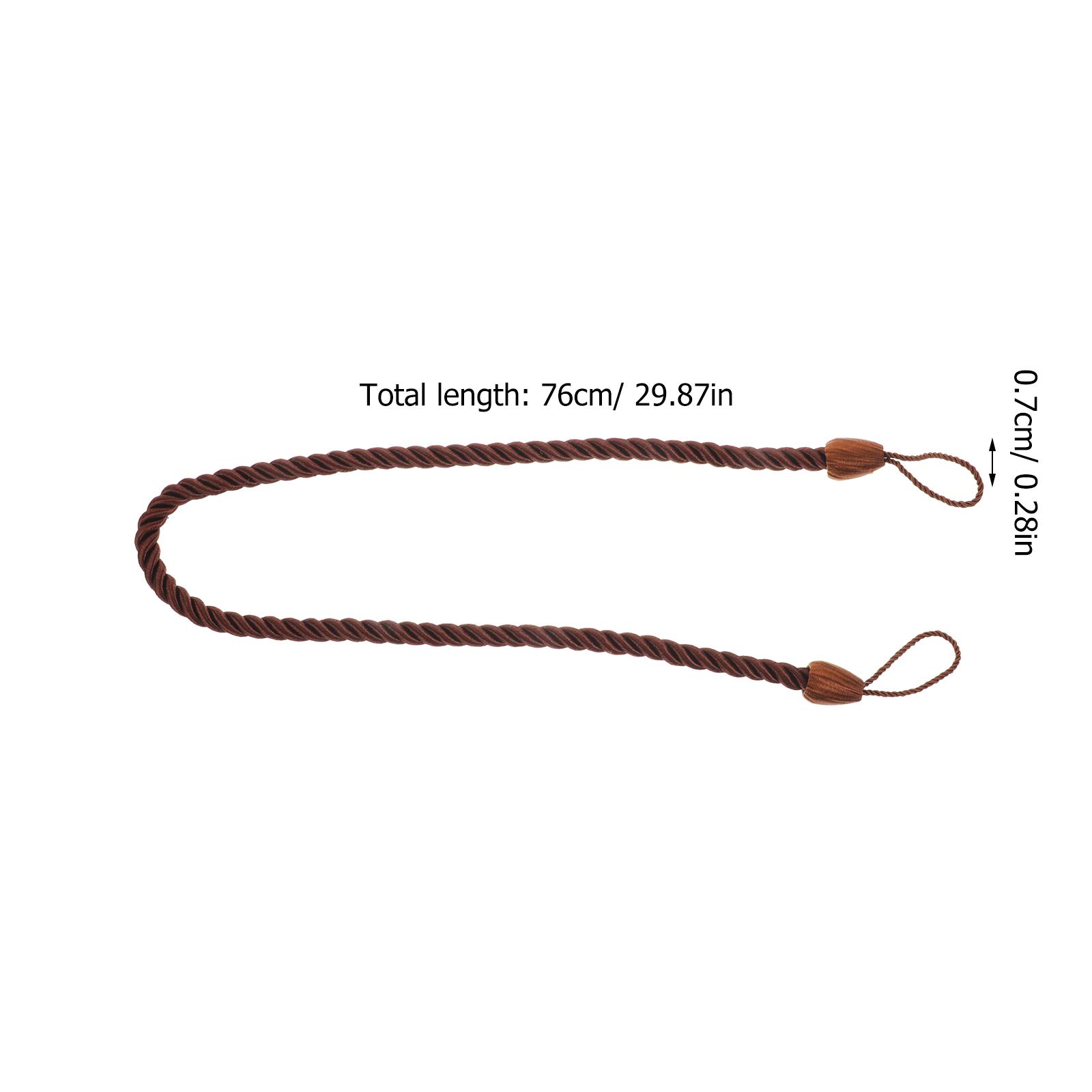 4Pcs Rustic Curtain Fasteners Strong Wearability for Living Room Dining Room Bathrooms Decorative Belts Rope Curtain Tiebacks кавовий
4Pcs Rustic Curtain Fasteners Strong Wearability for Living Room Dining Room Bathrooms Decorative Belts Rope Curtain Tiebacks кавовий