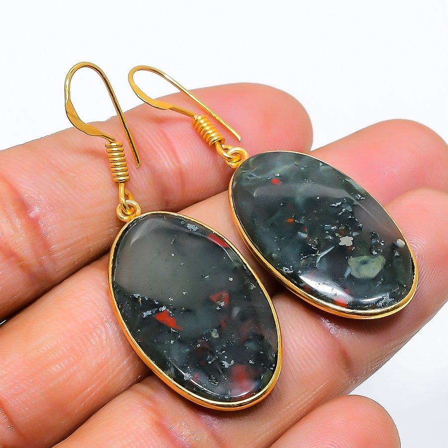 Boulder Opal Gemstone 925 Solid Sterling Silver Jewelry Earring 1.97 GK-5761
Boulder Opal Gemstone 925 Solid Sterling Silver Jewelry Earring 1.97 GK-5761