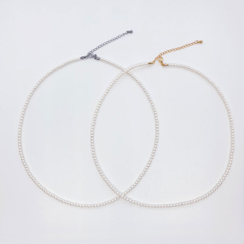 Surgical Pearl Necklace: How to Make a 3mm Surgical Necklace OR (Silver)
Surgical Pearl Necklace: How to Make a 3mm Surgical Necklace OR (Silver)
