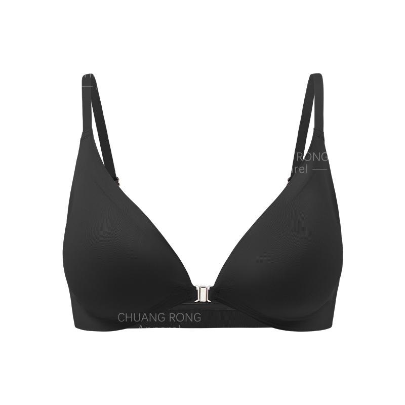 Front buckle underwear personalized thin women s small breasts gather sexy pure desire breathable invisible seamless large size beautiful back bra S чёрный
Front buckle underwear personalized thin women s small breasts gather sexy pure desire breathable invisible seamless large size beautiful back bra S чёрный