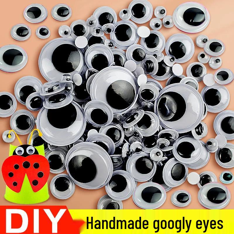 Animal Moving Eyes Stickers for DIY Doll Projects – Black, White, Colored Eyeballs for Kindergarten Crafts
Animal Moving Eyes Stickers for DIY Doll Projects – Black, White, Colored Eyeballs for Kindergarten Crafts
