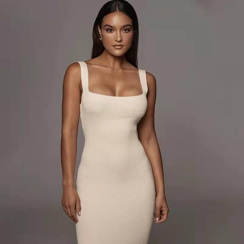 2025 Women s European & American Sleeveless Ribbed Round Neck Casual Fashion Dress Large абрикосовый
2025 Women s European & American Sleeveless Ribbed Round Neck Casual Fashion Dress Large абрикосовый