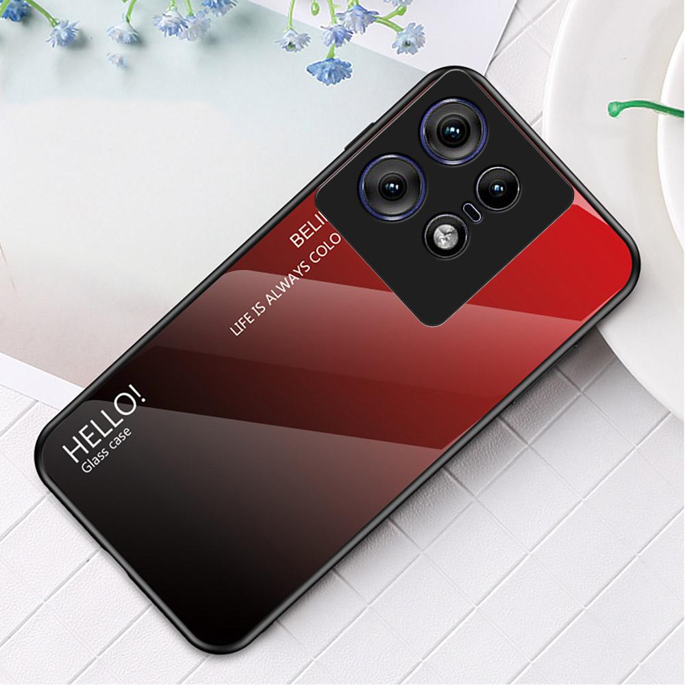 For Motorola Edge 50 Pro 5G Case Anti-Scratch Tempered Glass+PC+TPU Phone Cover Gradient Black Grey
For Motorola Edge 50 Pro 5G Case Anti-Scratch Tempered Glass+PC+TPU Phone Cover Gradient Black Grey