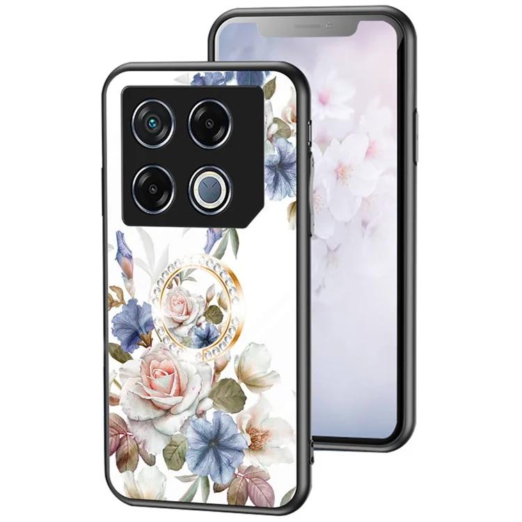 Для Infinix GT 20 Pro 5G чехол с кольцом-подставкой Flower закаленное стекло телефон чехол
Для Infinix GT 20 Pro 5G чехол с кольцом-подставкой Flower закаленное стекло телефон чехол