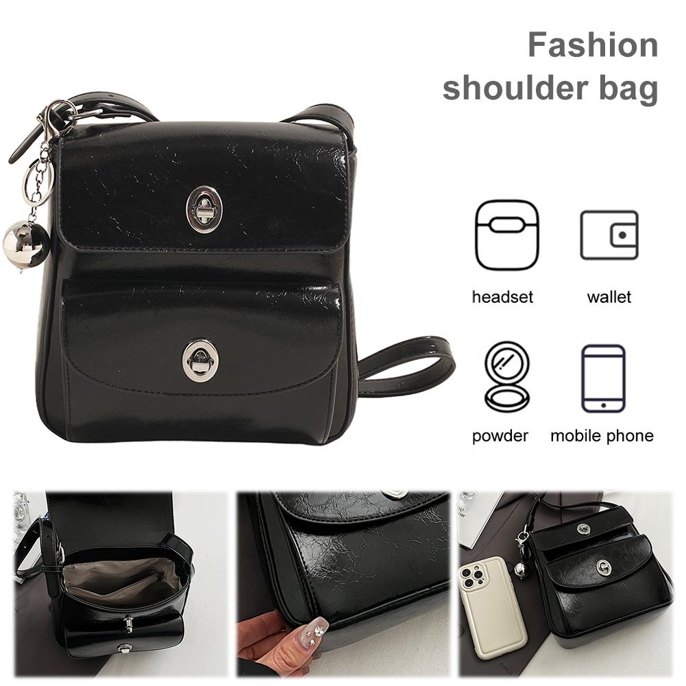 Adjustable Strap Handbag Women Oil Wax Leather Crossbody Bag Double Pocket Tote Bag Satchel Purse for Work Travel Party
Adjustable Strap Handbag Women Oil Wax Leather Crossbody Bag Double Pocket Tote Bag Satchel Purse for Work Travel Party