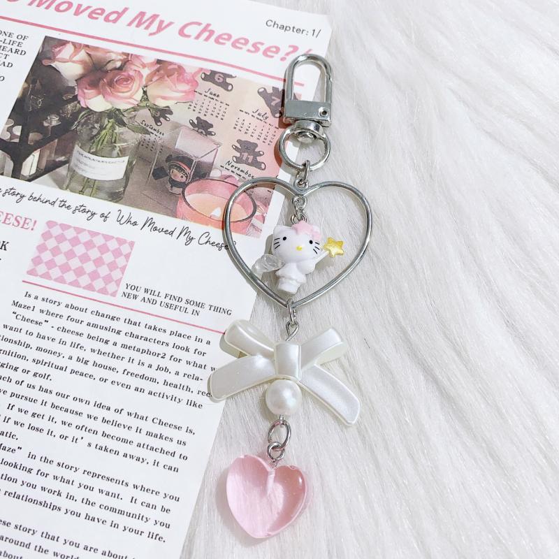 Cute Kt Cat Beaded Keychain Mobile Phone Chain Anti-Lost Lanyard Pendant Earphone Camera Chain Personalized Sweet Hangings 1PC
Cute Kt Cat Beaded Keychain Mobile Phone Chain Anti-Lost Lanyard Pendant Earphone Camera Chain Personalized Sweet Hangings 1PC