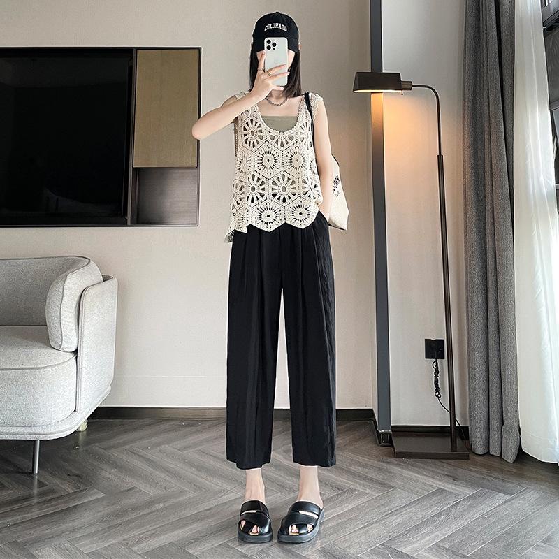 Женские гаремные брюки Yamamoto с высокой талией из ледяного шелка - Летние быстросохнущие и свободного кроя M (50.5-55 kg) чёрный
Женские гаремные брюки Yamamoto с высокой талией из ледяного шелка - Летние быстросохнущие и свободного кроя M (50.5-55 kg) чёрный