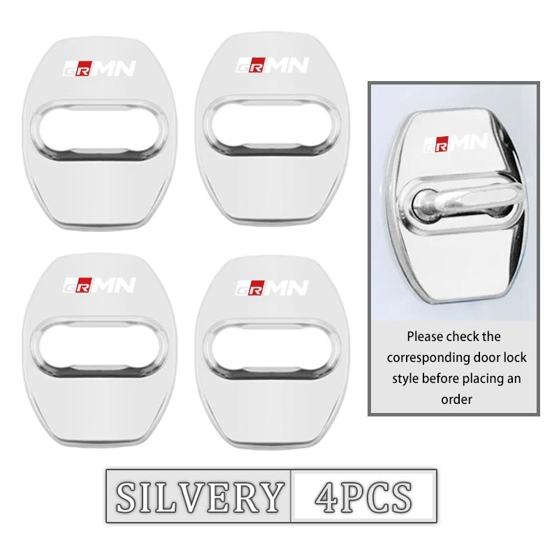 For Toyota 4Pcs Car Door Lock Cover Stainless Steel Protection Accessories GR Yaris Corolla Prius Aqua Vios Mirai Hilux Auris
For Toyota 4Pcs Car Door Lock Cover Stainless Steel Protection Accessories GR Yaris Corolla Prius Aqua Vios Mirai Hilux Auris