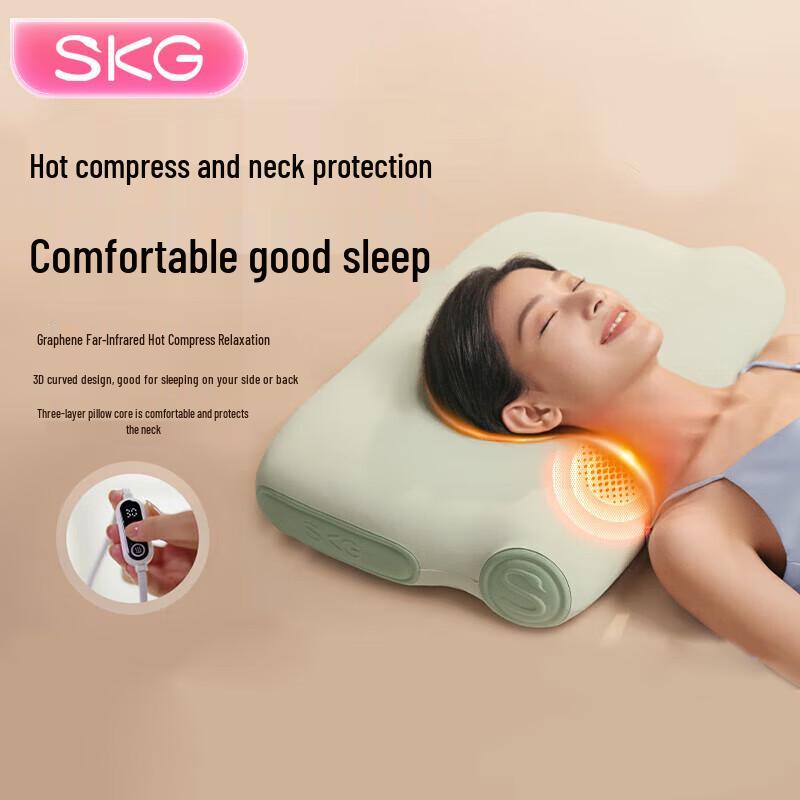SKG Far Infrared Hot Compress Neck Pillow P3-2
SKG Far Infrared Hot Compress Neck Pillow P3-2