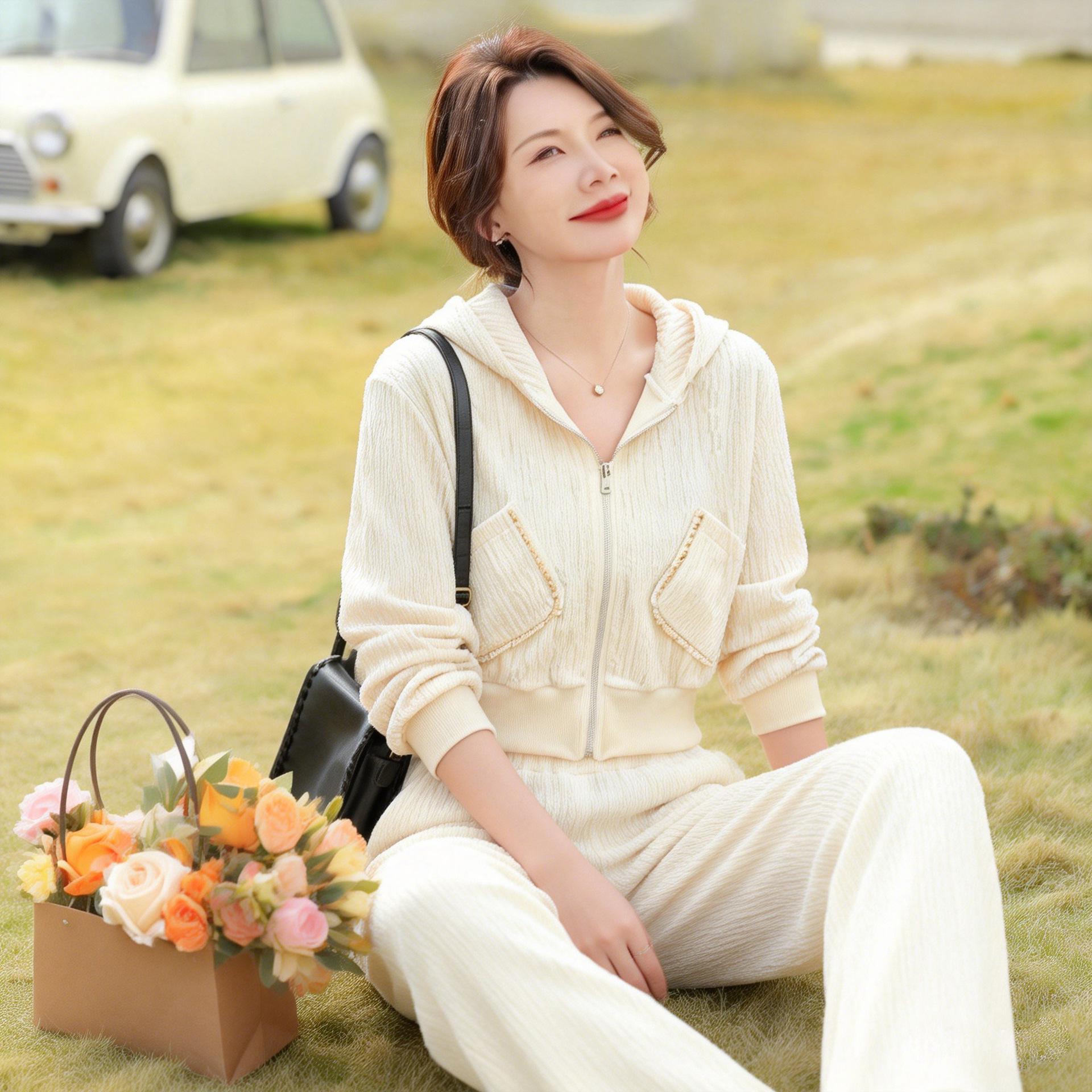 2026 Spring/Autumn Korean-Style Fashion Set: Relaxed Wide-Leg Pants & Top M абрикосовый
2026 Spring/Autumn Korean-Style Fashion Set: Relaxed Wide-Leg Pants & Top M абрикосовый