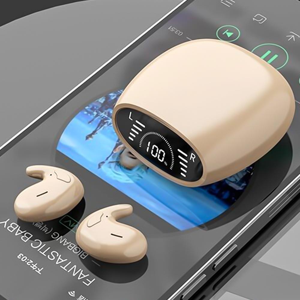 SK Ultra-thin Sleep Headphones 5.3 Wireless Bluetooth Headset Invisible Earbuds Hidden In Ear Button Sports Earphones Waterproof хакі
SK Ultra-thin Sleep Headphones 5.3 Wireless Bluetooth Headset Invisible Earbuds Hidden In Ear Button Sports Earphones Waterproof хакі