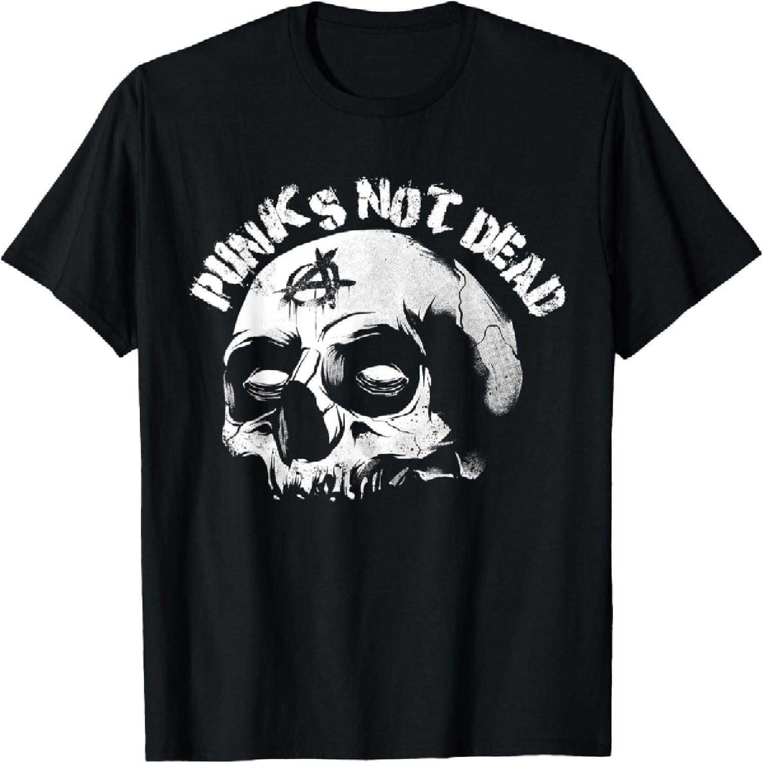 Punk Rock Skull Style Punk s Anarchy Rocker T-Shirt XXXXXL чорний
Punk Rock Skull Style Punk s Anarchy Rocker T-Shirt XXXXXL чорний