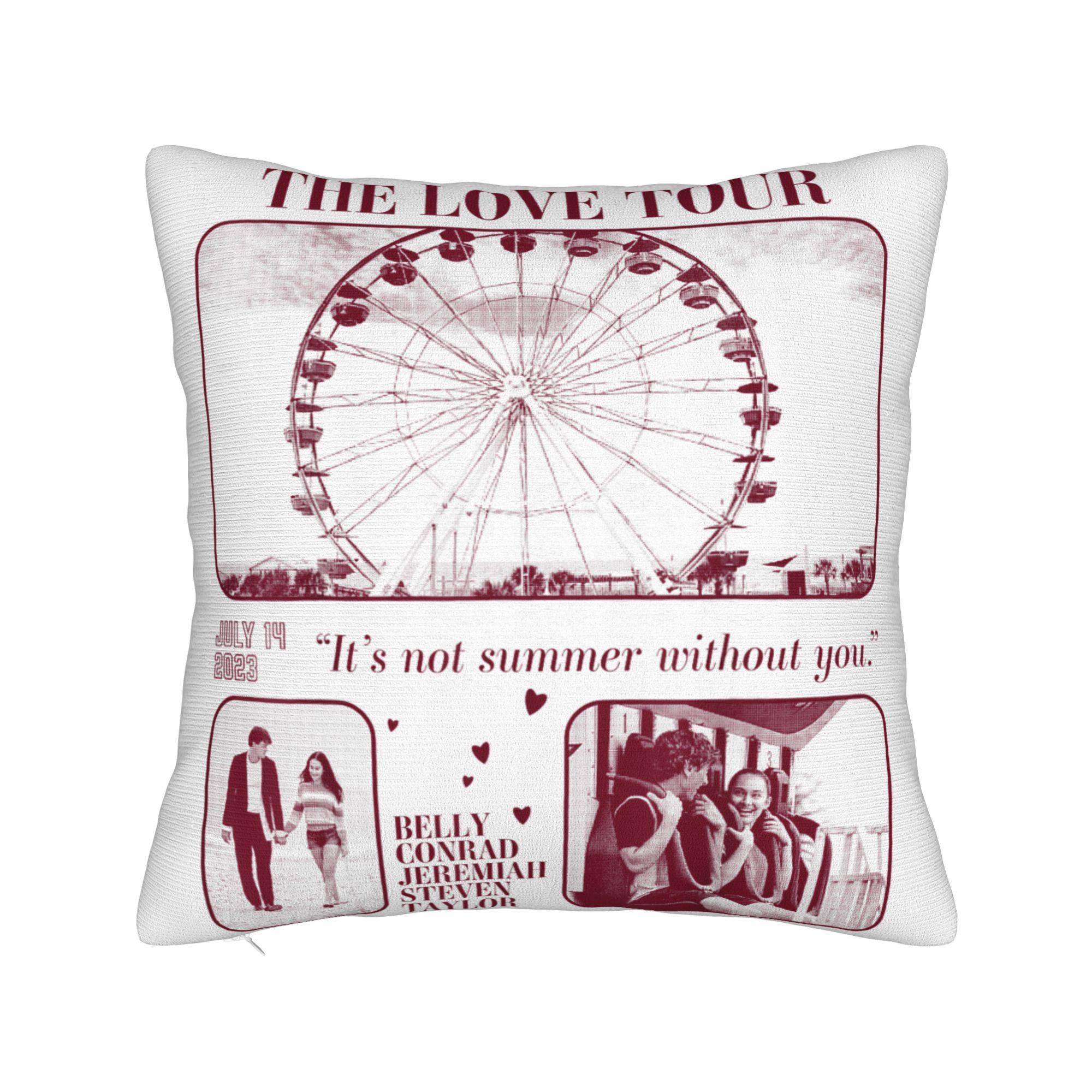 The Summer I Turned Pretty Pillowcase Printed Polyester Cushion Cover Decorative Cousins Beach Throw Pillow Case Cover Square 12x12Inch
The Summer I Turned Pretty Pillowcase Printed Polyester Cushion Cover Decorative Cousins Beach Throw Pillow Case Cover Square 12x12Inch