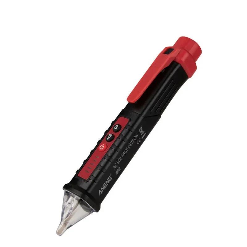 Voltage Detection Pen Electric Indicator LCD Sensor Socket Wall Non-contact Ac Voltage Detector Power Outlet Instrument 12-1000v чорний
Voltage Detection Pen Electric Indicator LCD Sensor Socket Wall Non-contact Ac Voltage Detector Power Outlet Instrument 12-1000v чорний