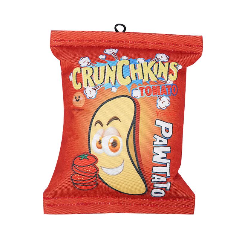 Interactive Crinkle Chip Dog Toy - Durable, Teething & Boredom Relief for Small/Medium Dogs
Interactive Crinkle Chip Dog Toy - Durable, Teething & Boredom Relief for Small/Medium Dogs