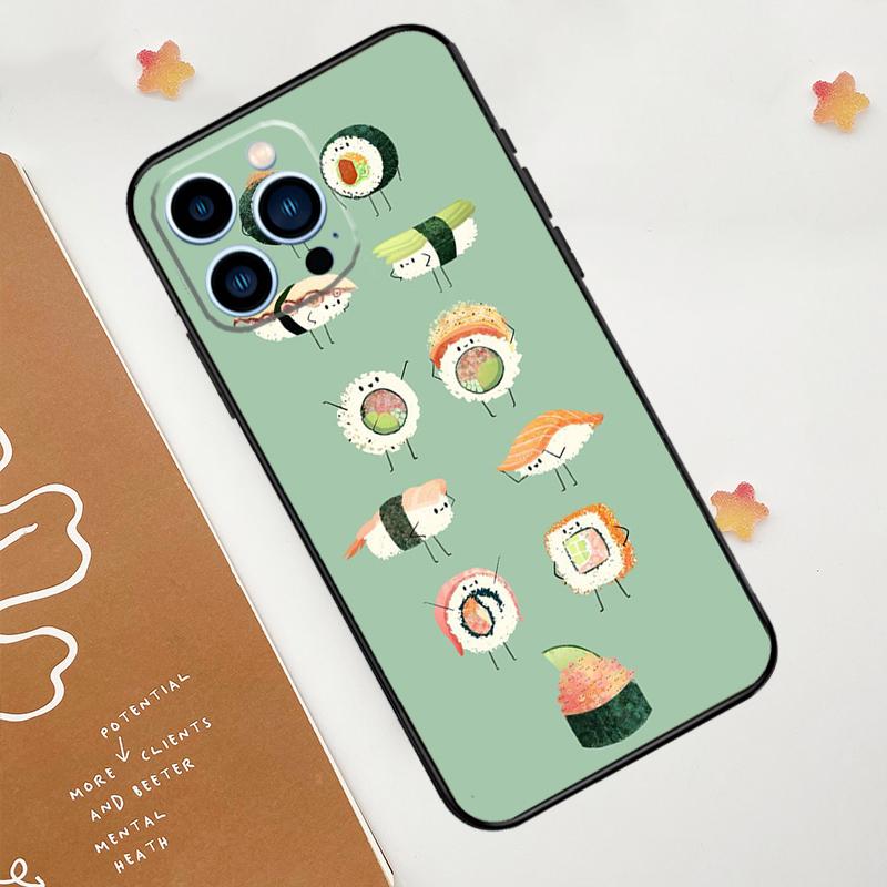 Kawaii Sushi Crowd Case For iPhone 15 16 14 13 12 11 Pro Max Plus X XR XS 12 13 Mini Cover Accessories iPhone 7 8
Kawaii Sushi Crowd Case For iPhone 15 16 14 13 12 11 Pro Max Plus X XR XS 12 13 Mini Cover Accessories iPhone 7 8