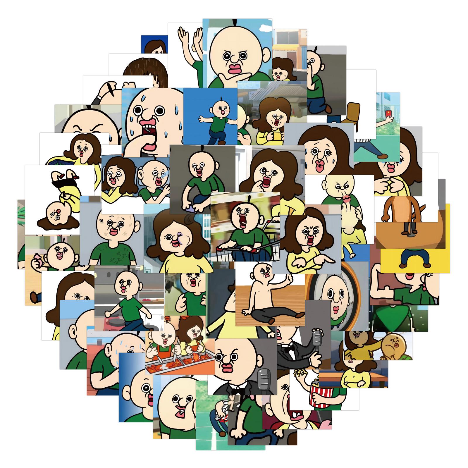 60 Cartoons, Bangbang and Yuzhi New Style Graffiti Stickers, Decorative Notebook, Skateboard, Personalized Handbook Stickers
60 Cartoons, Bangbang and Yuzhi New Style Graffiti Stickers, Decorative Notebook, Skateboard, Personalized Handbook Stickers