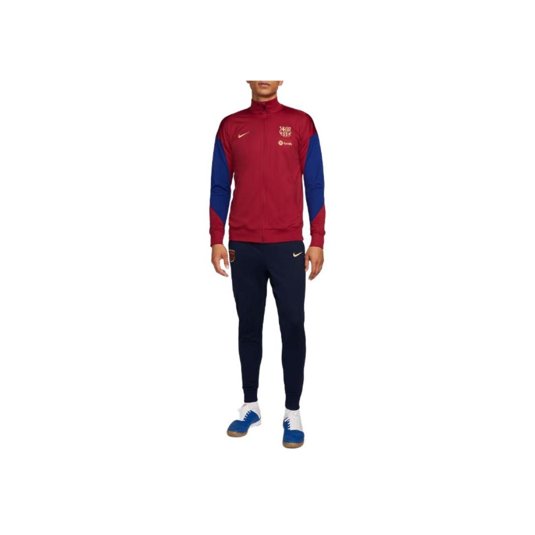 Nike FCDri-Fit Barcelona Strik Full Zip Stand Collar Long Sleeve Top Slim Fit Comfortable Casual Football Set Men sets FJ5407-621 XXL
Nike FCDri-Fit Barcelona Strik Full Zip Stand Collar Long Sleeve Top Slim Fit Comfortable Casual Football Set Men sets FJ5407-621 XXL