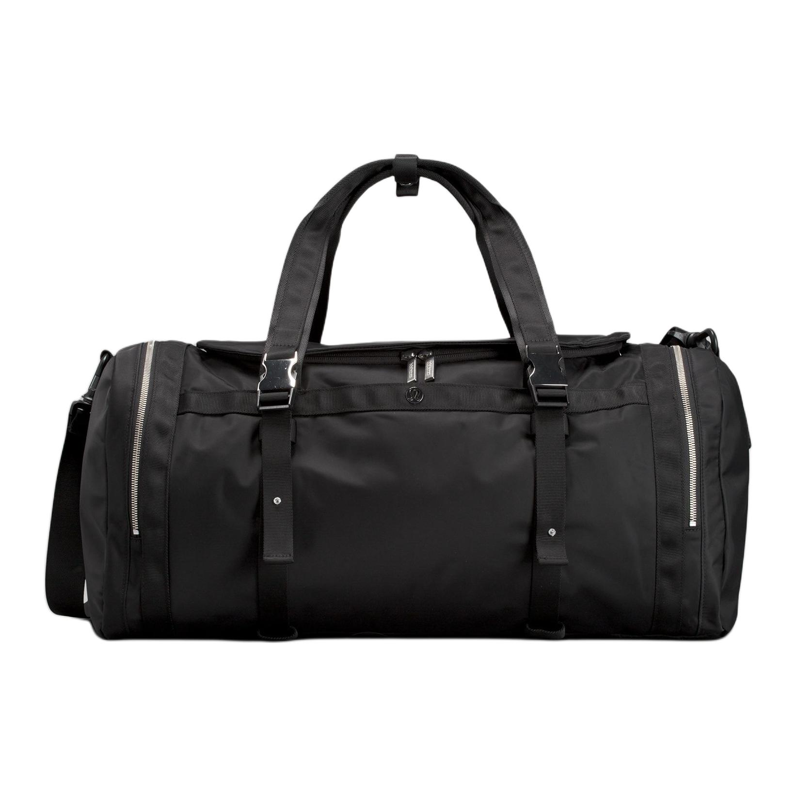 Lululemon 40L Wunderlust Logo Shoulder Crossbody Bag Waterproof Fabric Travel Gym Bag Unisex bags Black LU9AXJS-BLK Black
Lululemon 40L Wunderlust Logo Shoulder Crossbody Bag Waterproof Fabric Travel Gym Bag Unisex bags Black LU9AXJS-BLK Black