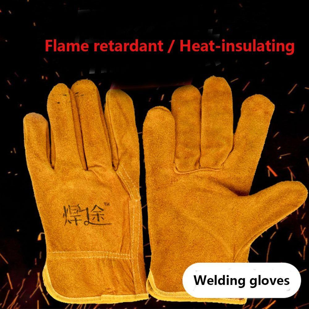 1Pair Cowhide Labor Protection Gloves Thickened Welder Gloves Durable Work Safety Glove Welding StyleB
1Pair Cowhide Labor Protection Gloves Thickened Welder Gloves Durable Work Safety Glove Welding StyleB