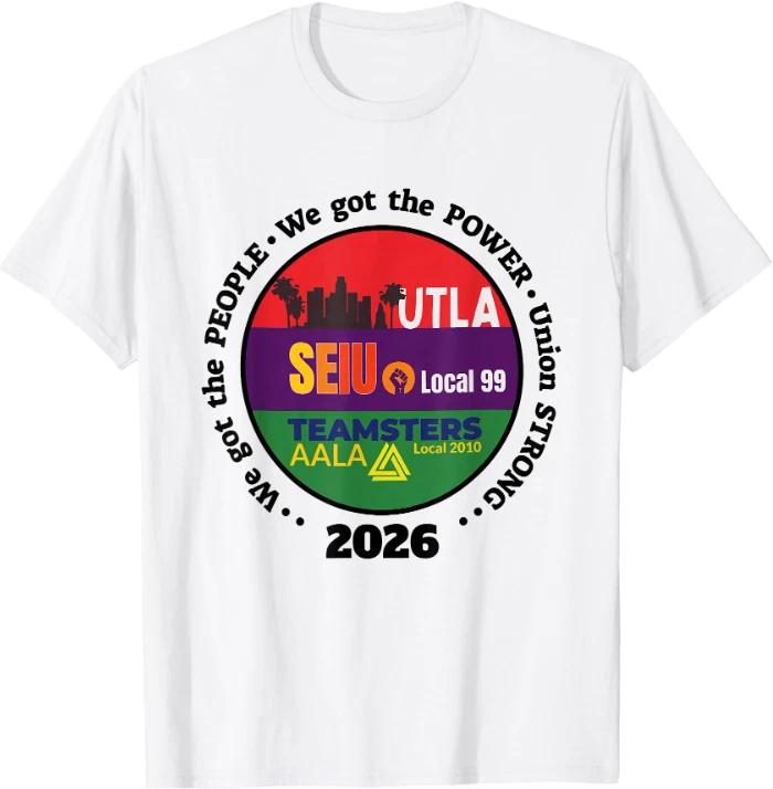 Labor Movement UTLA SEIU AALA We Got The People T-Shirt S
Labor Movement UTLA SEIU AALA We Got The People T-Shirt S