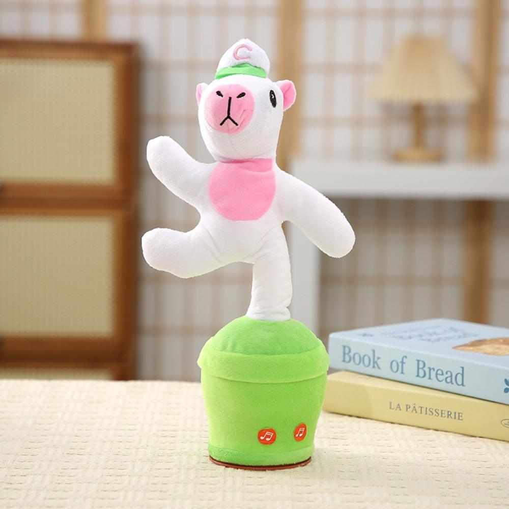 Поющие Танцующие Повторяющие Говорящие Плюшевые Игрушки Капибара Говорящие Плюшевые Игрушки Подарок на День Рождения белый
Поющие Танцующие Повторяющие Говорящие Плюшевые Игрушки Капибара Говорящие Плюшевые Игрушки Подарок на День Рождения белый