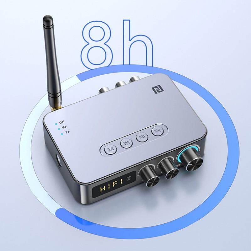 M9 Bluetooth-compatible 5.1 Transmitter Receiver Adapter FM Radio 4-in-1 NFC Audio Adapter Converter Support U Disk/TF Card Playback and Transmit Type A
M9 Bluetooth-compatible 5.1 Transmitter Receiver Adapter FM Radio 4-in-1 NFC Audio Adapter Converter Support U Disk/TF Card Playback and Transmit Type A