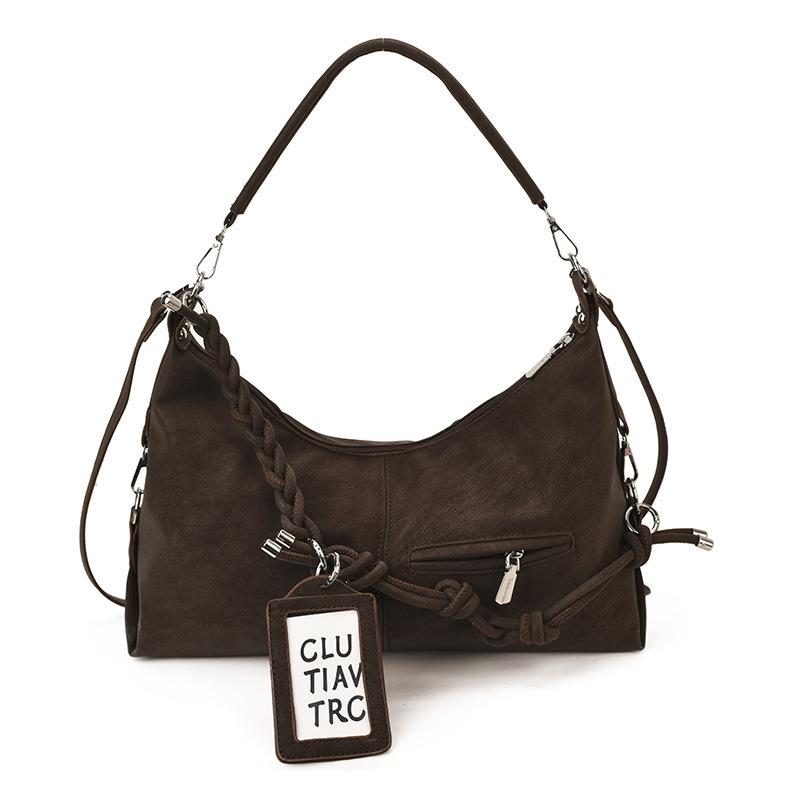 Fashiable Trendy Dumpling Underarm Bag for Women Winter 2026 Commuter Versatile Shoulder Handbag Designer Style кавовий
Fashiable Trendy Dumpling Underarm Bag for Women Winter 2026 Commuter Versatile Shoulder Handbag Designer Style кавовий