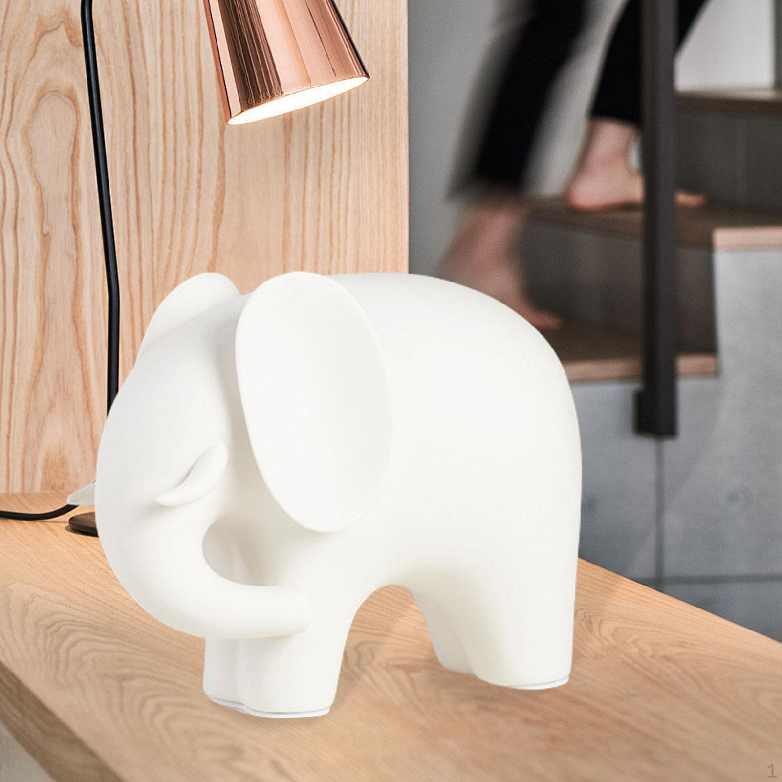 Скульптура животного, керамическая статуя слона, коллекционная фигурка с нескользящими подушечками для фестиваля дома 20cmx17cm
Скульптура животного, керамическая статуя слона, коллекционная фигурка с нескользящими подушечками для фестиваля дома 20cmx17cm