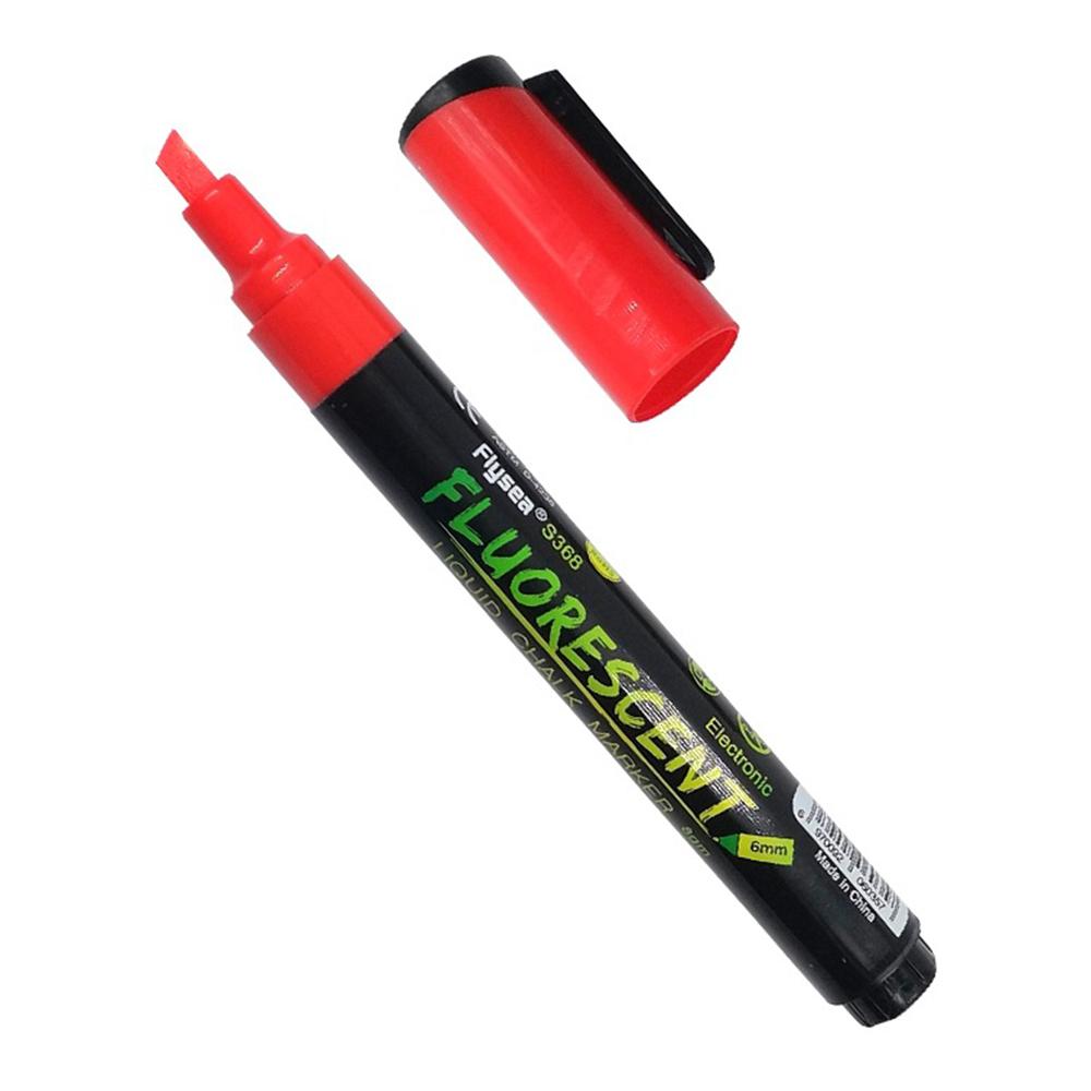 FLYSEA S368 Marker Pen 6mm Fluorescent Pen Reversible Highlighters for LED Light Board Red
FLYSEA S368 Marker Pen 6mm Fluorescent Pen Reversible Highlighters for LED Light Board Red