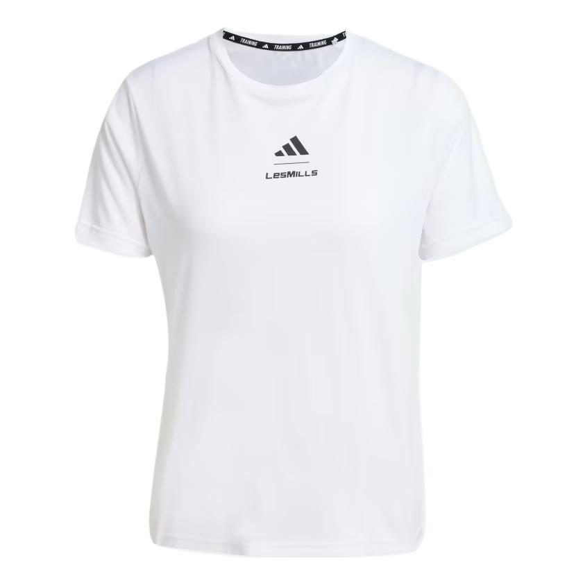 Adidas x Les Mills Les Mills Climacool Graphic Casual Breathable Comfortable Soft Short Sleeve T-Shirt Women Tops White JJ1430 M
Adidas x Les Mills Les Mills Climacool Graphic Casual Breathable Comfortable Soft Short Sleeve T-Shirt Women Tops White JJ1430 M