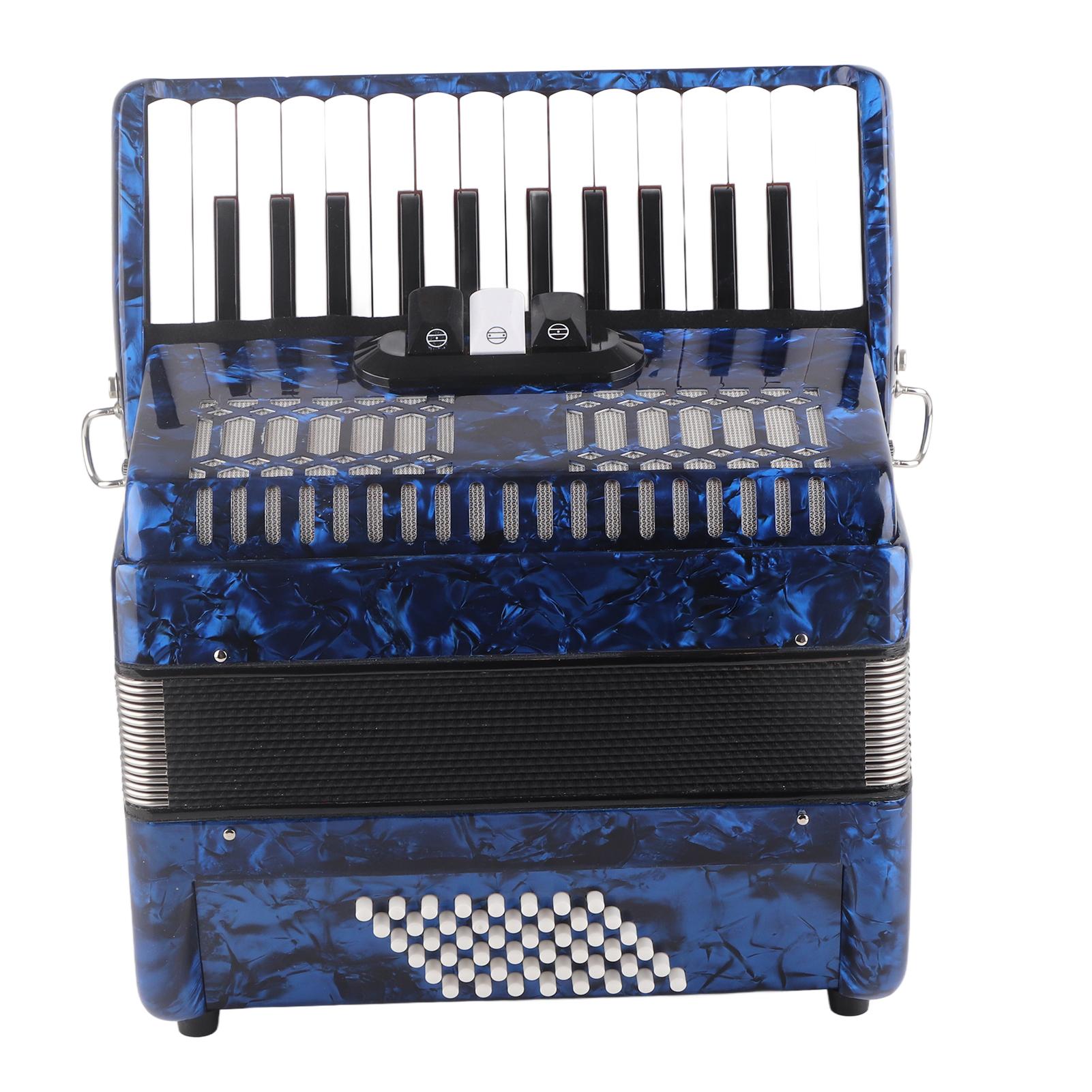 IRIN Celluloid Accordion ABS 26 Key 48 Bass Фортепианный клавишный инструмент для сценического выступления
IRIN Celluloid Accordion ABS 26 Key 48 Bass Фортепианный клавишный инструмент для сценического выступления