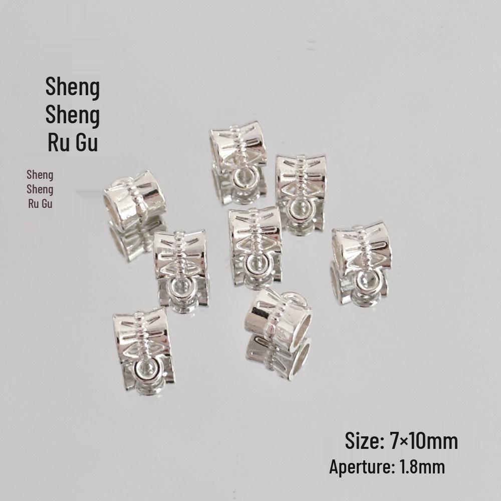 Серебряный Ретро Трехрядный Сплавной Браслет/Ожерелье с Бусинами
Серебряный Ретро Трехрядный Сплавной Браслет/Ожерелье с Бусинами