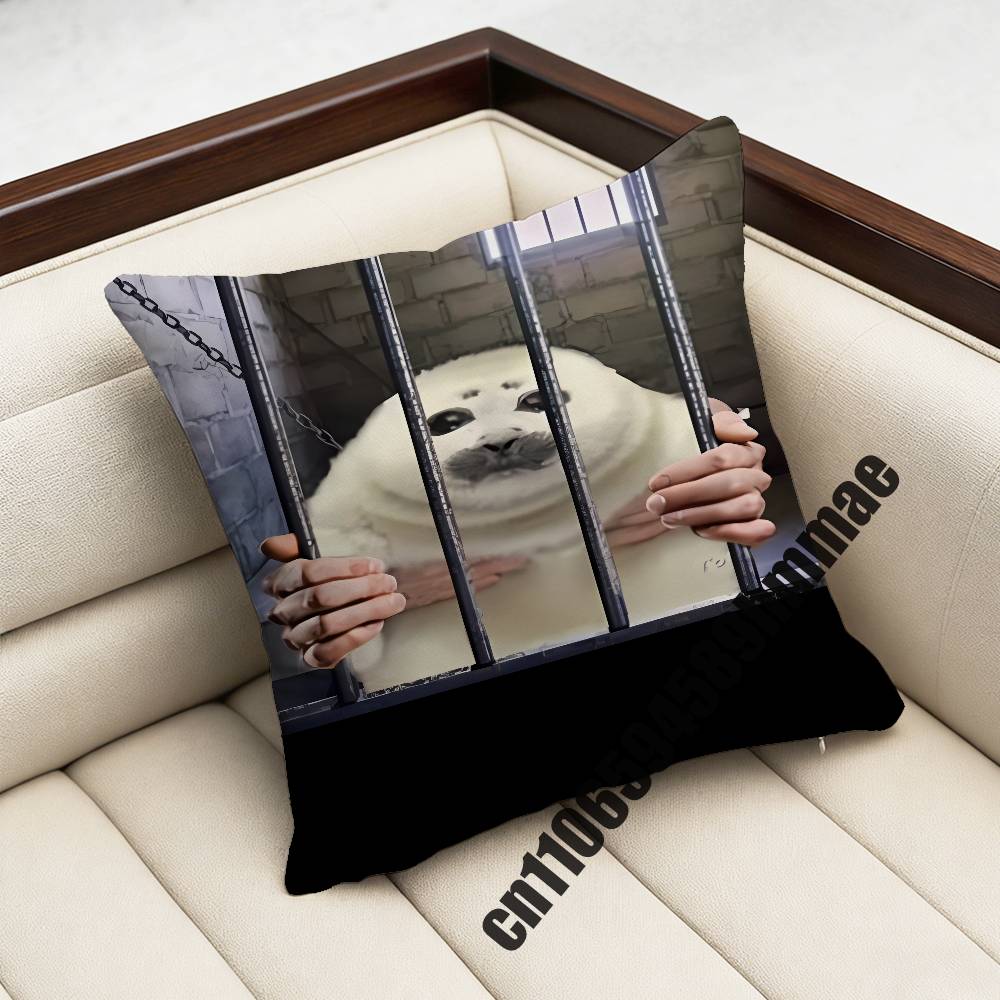 For Funny Cute Seal Bee Cat Dog Throw Pillow Case Sham 45x45cm 35x35cm Square Bedroom Pillowcase Cushion Cover 30x30cm
For Funny Cute Seal Bee Cat Dog Throw Pillow Case Sham 45x45cm 35x35cm Square Bedroom Pillowcase Cushion Cover 30x30cm