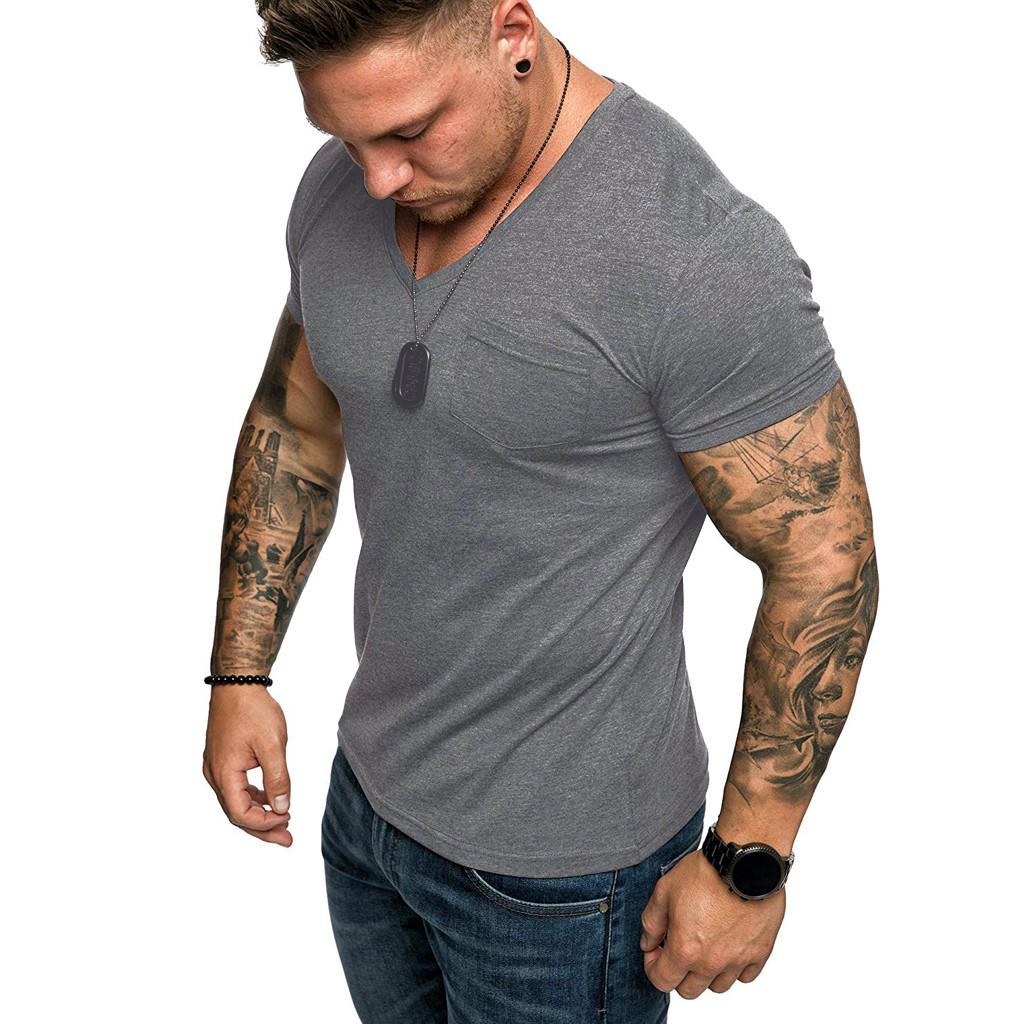 (СУ)Чоловіча повсякденна модна сорочка з V-подібним вирізом і кишенею в смужку з коротким рукавом XXL темно-сірий
(СУ)Чоловіча повсякденна модна сорочка з V-подібним вирізом і кишенею в смужку з коротким рукавом XXL темно-сірий